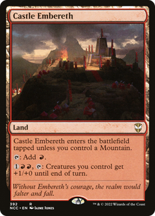 Castle Embereth⁣ - Commander: Streets of New Capenna⁣ (Rare)⁣ [392]