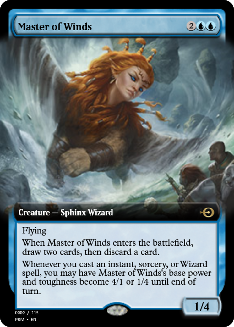 Master of Winds (PRM-83746) - Magic Online Promos Foil