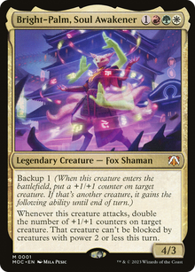 Bright-Palm, Soul Awakener⁣ - Commander: March of the Machine⁣ (Mythic)⁣ [1]
