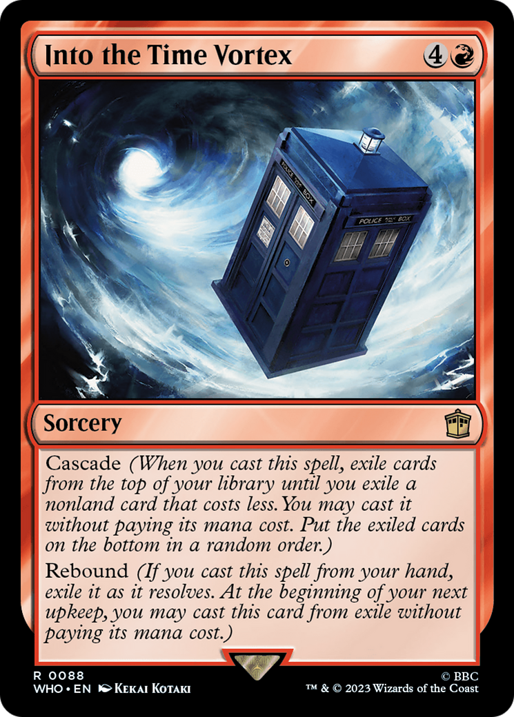 Into the Time Vortex (WHO-088) - Doctor Who