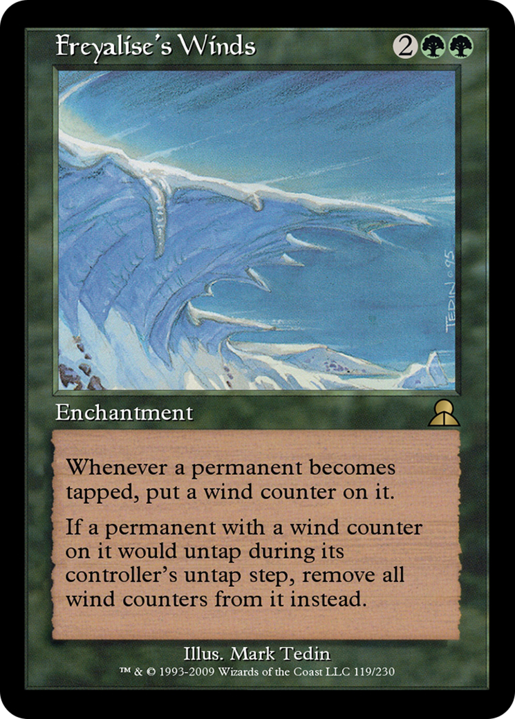 Freyalise's Winds (ME3-119) - Masters Edition III Foil