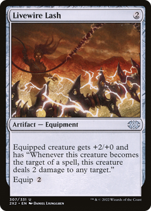 Livewire Lash⁣ - Double Masters 2022⁣ (Uncommon)⁣ [307]