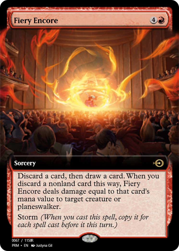 Fiery Encore (PRM-90106) - Magic Online Promos
