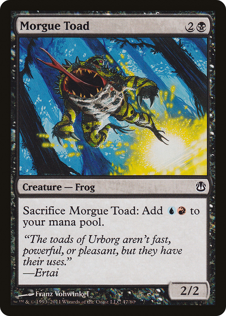 Morgue Toad (DDH-047) - Duel Decks: Ajani vs. Nicol Bolas