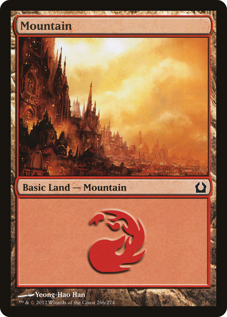 Mountain (266) (RTR-266) - Return to Ravnica Foil