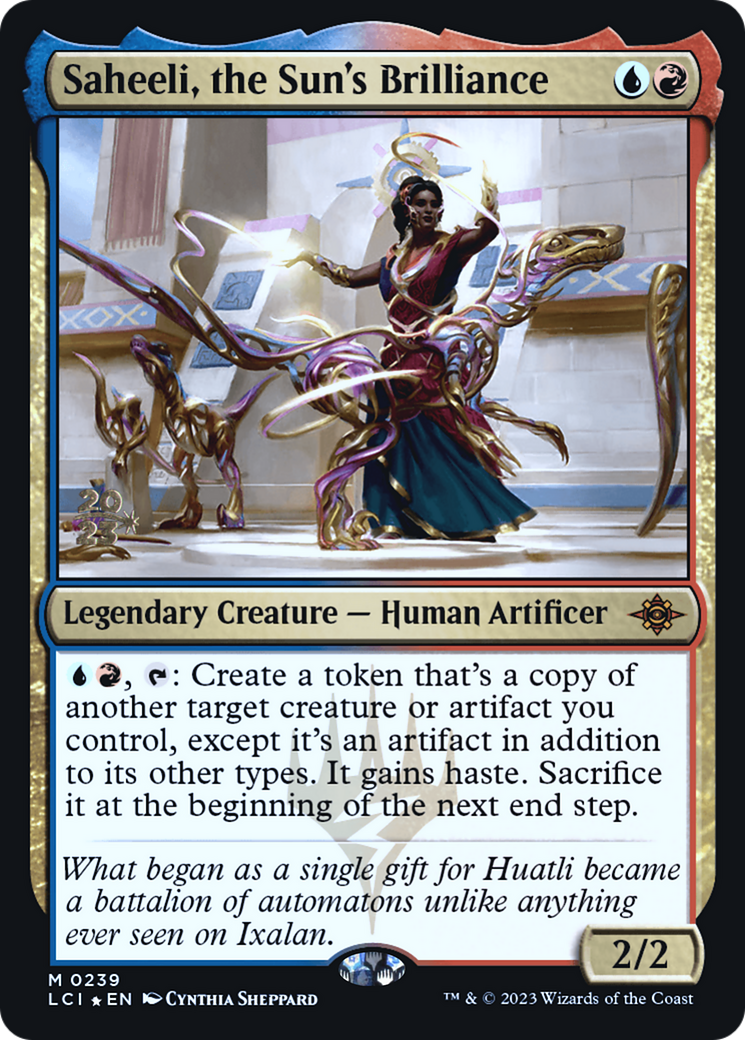 Saheeli, the Sun's Brilliance (PRE-239S) - The Lost Caverns of Ixalan Promos Foil