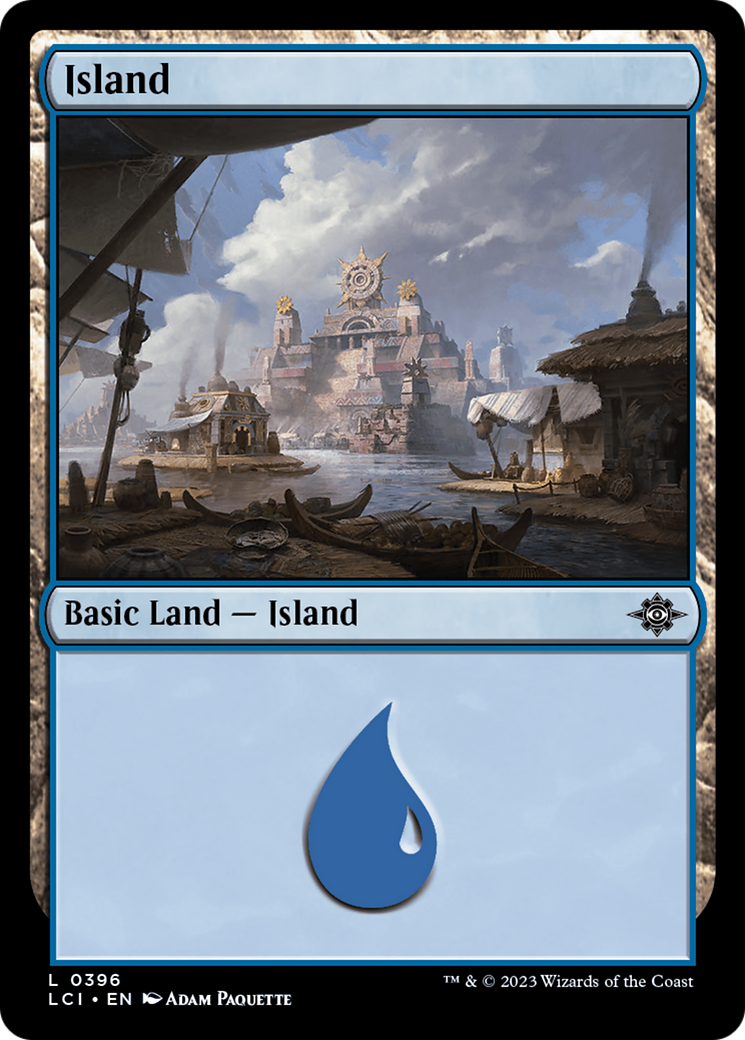 Island (V.2)⁣ - The Lost Caverns of Ixalan: Extras⁣ (Land)⁣ [396]