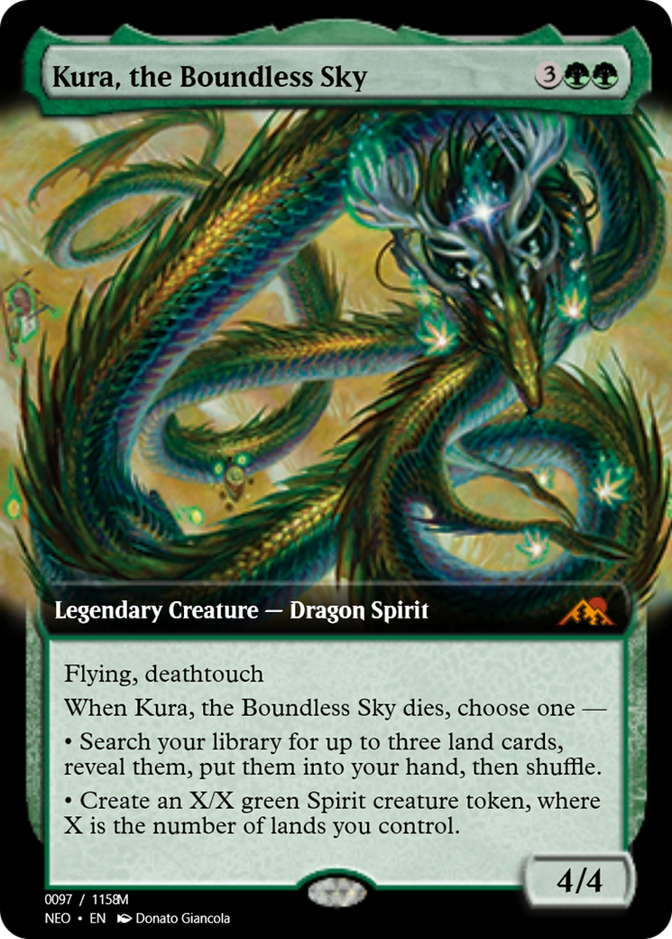 Kura, the Boundless Sky (PRM-98057) - Magic Online Promos Foil