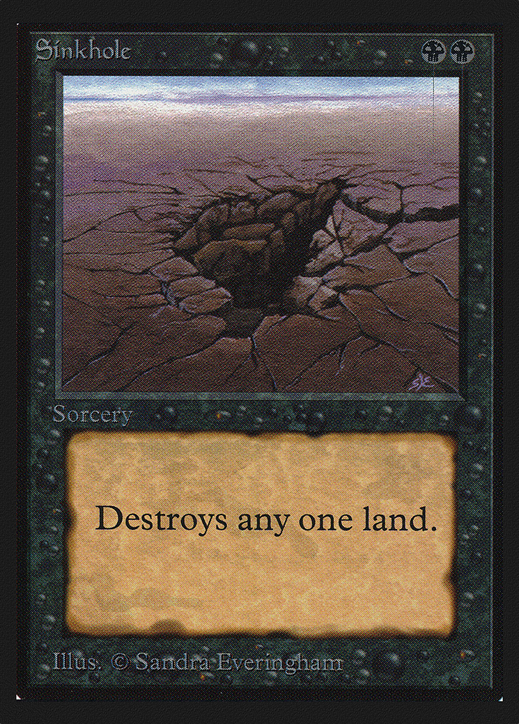 Sinkhole (IE) (IED-130) - Intl. Collectors' Edition