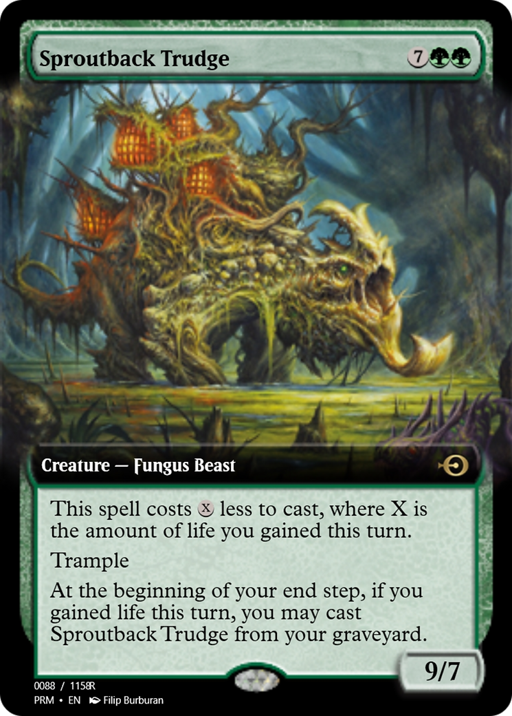 Sproutback Trudge (PRM-90148) - Magic Online Promos Foil