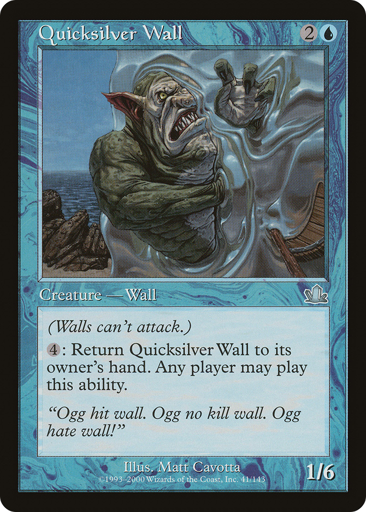 Quicksilver Wall (PCY-041) - Prophecy