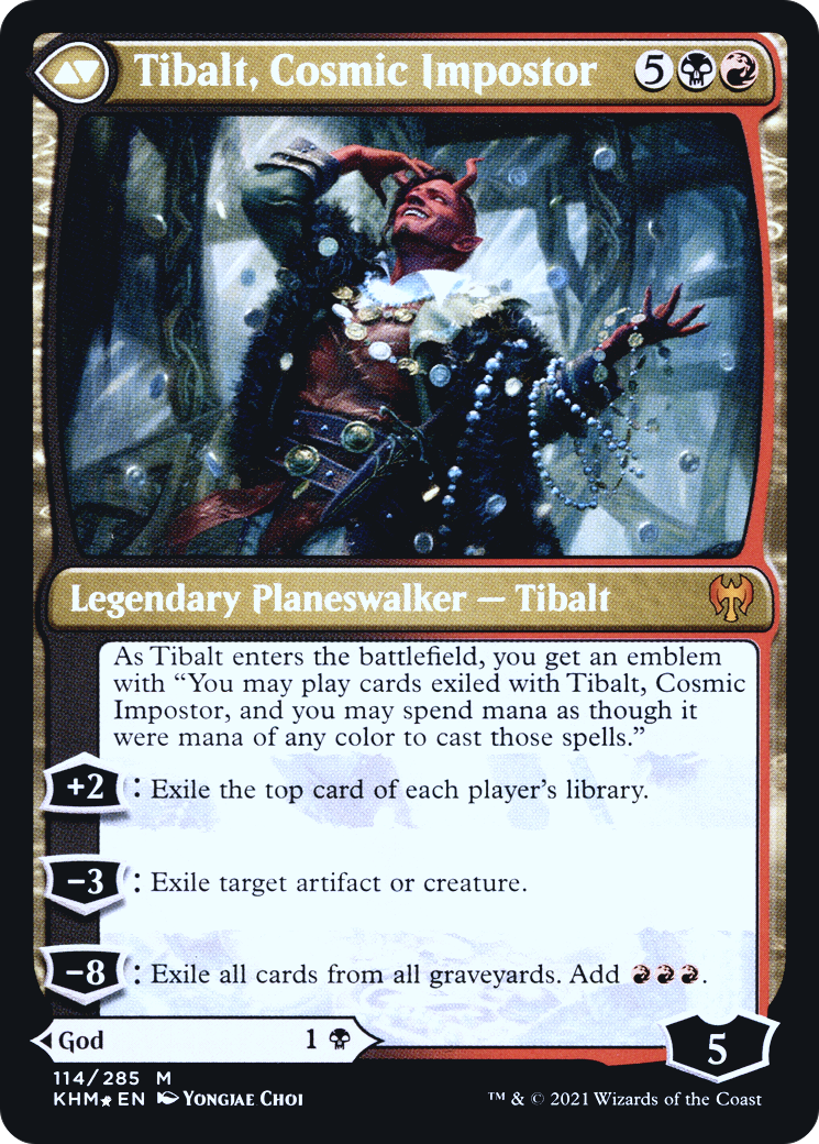 Valki, God of Lies (PRE-114S) - Kaldheim Promos Foil