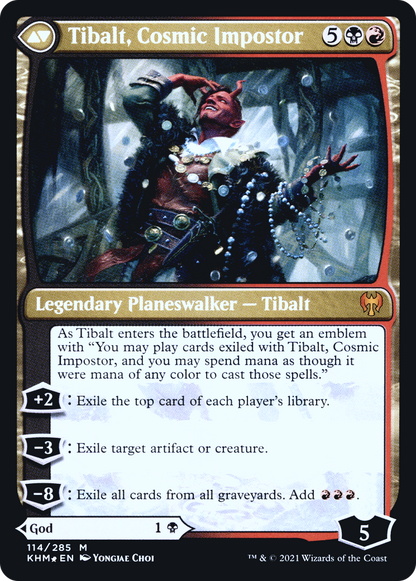 Valki, God of Lies (PRE-114S) - Kaldheim Promos Foil
