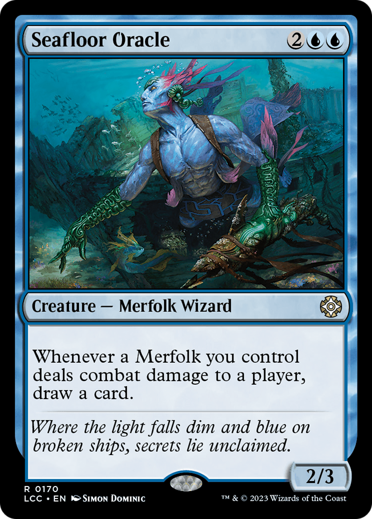 Seafloor Oracle⁣ - Commander: The Lost Caverns of Ixalan⁣ (Rare)⁣ [170]