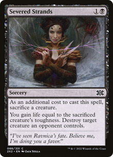 Severed Strands⁣ - Double Masters 2022⁣ (Common)⁣ [88]