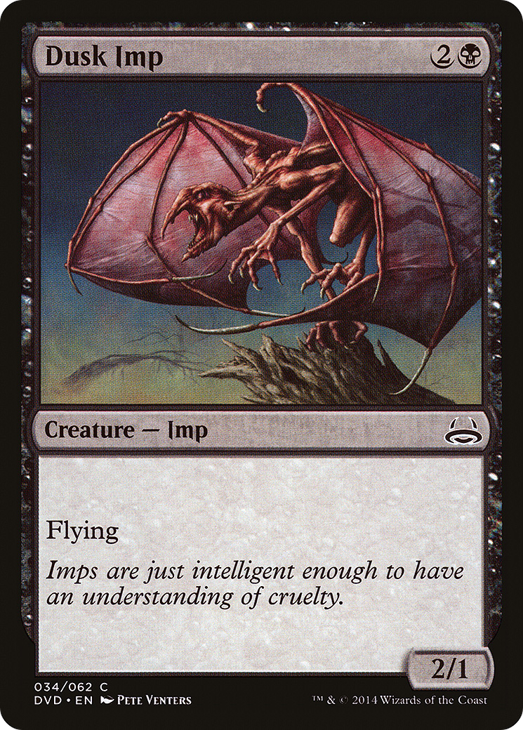 Dusk Imp (DD3-034) - Duel Decks Anthology: Divine vs. Demonic