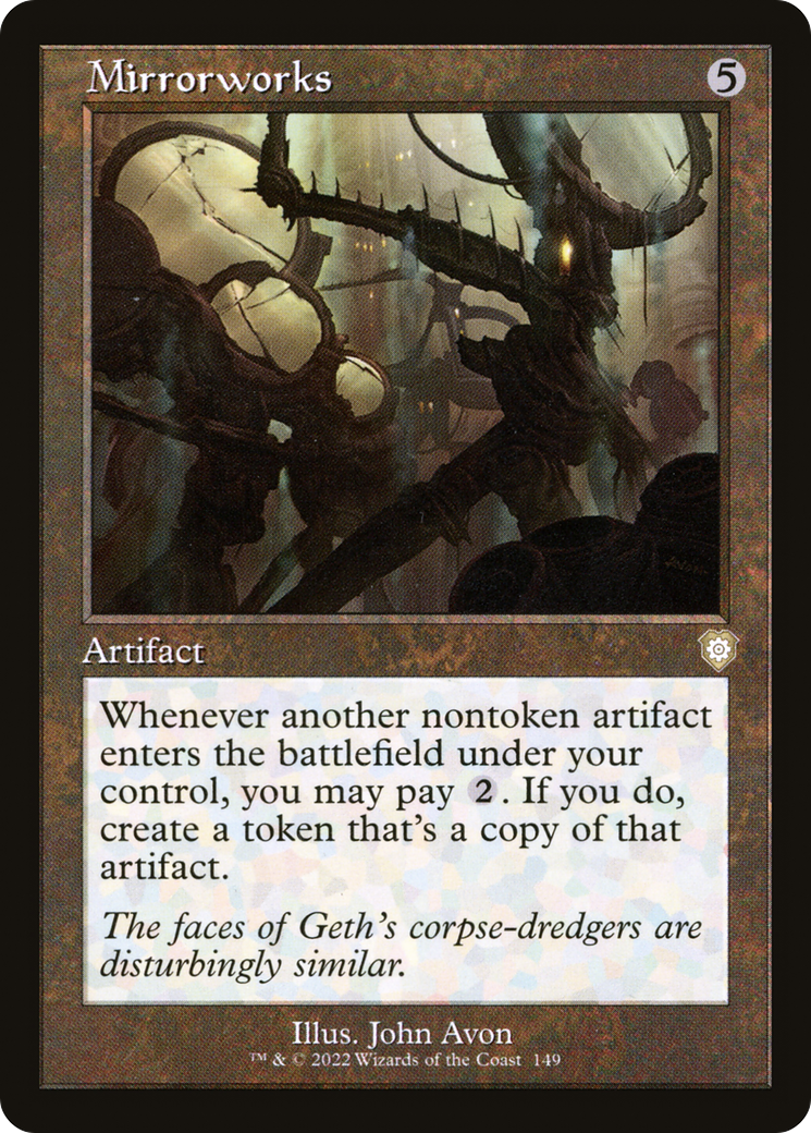 Mirrorworks⁣ - Commander: The Brothers' War⁣ (Rare)⁣ [149]