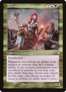 Ashnod the Uncaring⁣ - Commander: The Brothers' War⁣ (Mythic)⁣ [4]