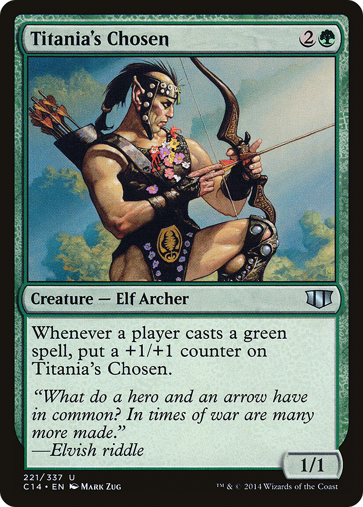 Titania's Chosen (C14-221) - Commander 2014