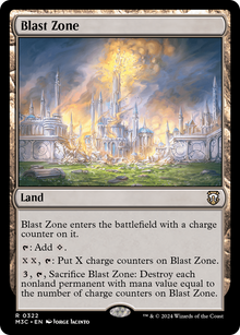Blast Zone⁣ - Commander: Modern Horizons 3⁣ (Rare)⁣ [322]