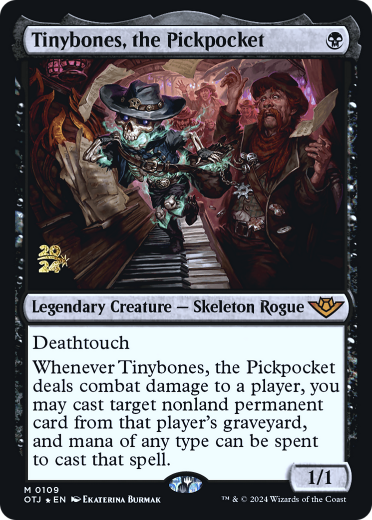 Tinybones, the Pickpocket (PRE-109S) - Outlaws of Thunder Junction Promos Foil