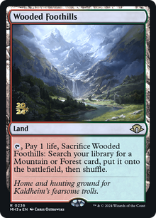 Wooded Foothills⁣ - Modern Horizons 3: Promos⁣ (Rare)⁣ [236]