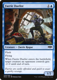 Faerie Duelist (RNA-039) - Ravnica Allegiance