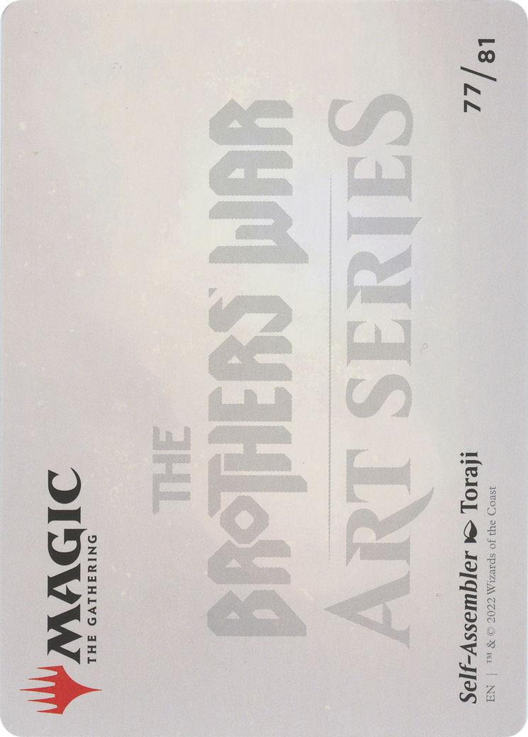 Self-Assembler // Self-Assembler (ABRO-077) - The Brothers' War Art Series (Borderless)