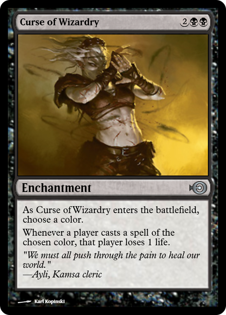 Curse of Wizardry (PRM-36863) - Magic Online Promos Foil