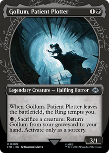 Gollum, Patient Plotter (V.1)⁣ - The Lord of the Rings: Tales of Middle-earth: Extras⁣ (Uncommon)⁣ [309]