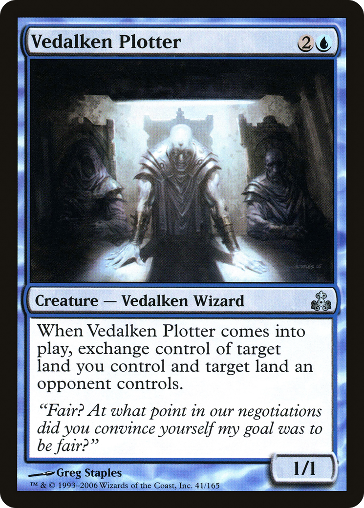 Vedalken Plotter (GPT-041) - Guildpact