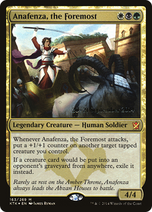 Anafenza, the Foremost (PRE-163S) - Khans of Tarkir Promos Foil