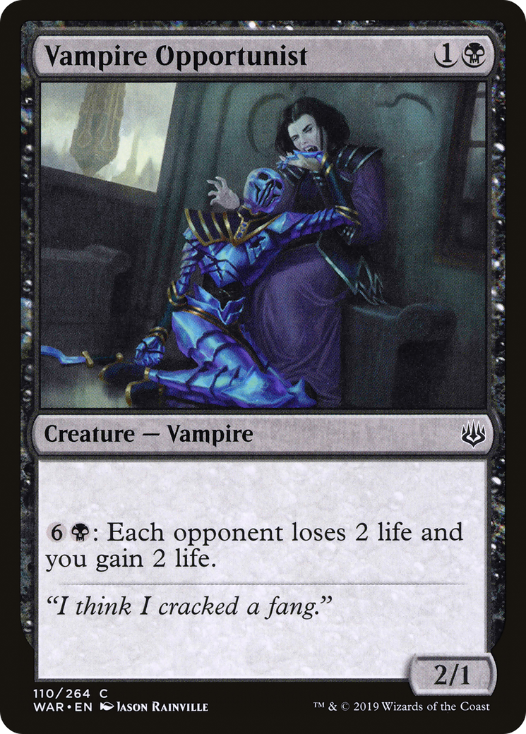 Vampire Opportunist⁣ - War of the Spark⁣ (Common)⁣ [110]
