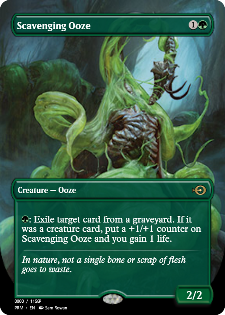 Scavenging Ooze (PRM-81912) - Magic Online Promos Foil