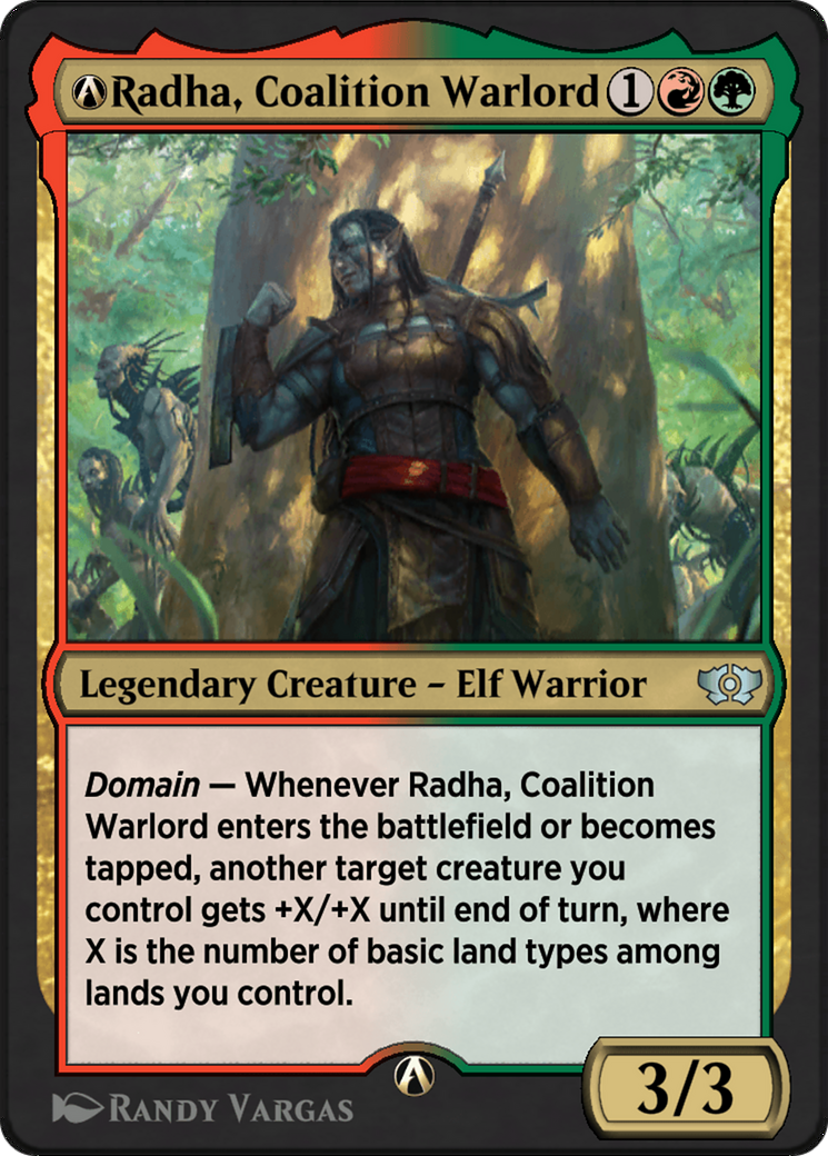 A-Radha, Coalition Warlord (MUL-A-120) - Multiverse Legends