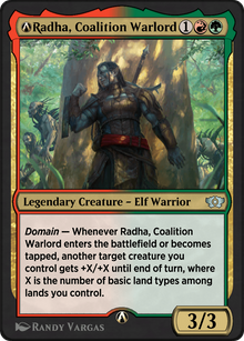 A-Radha, Coalition Warlord (MUL-A-120) - Multiverse Legends