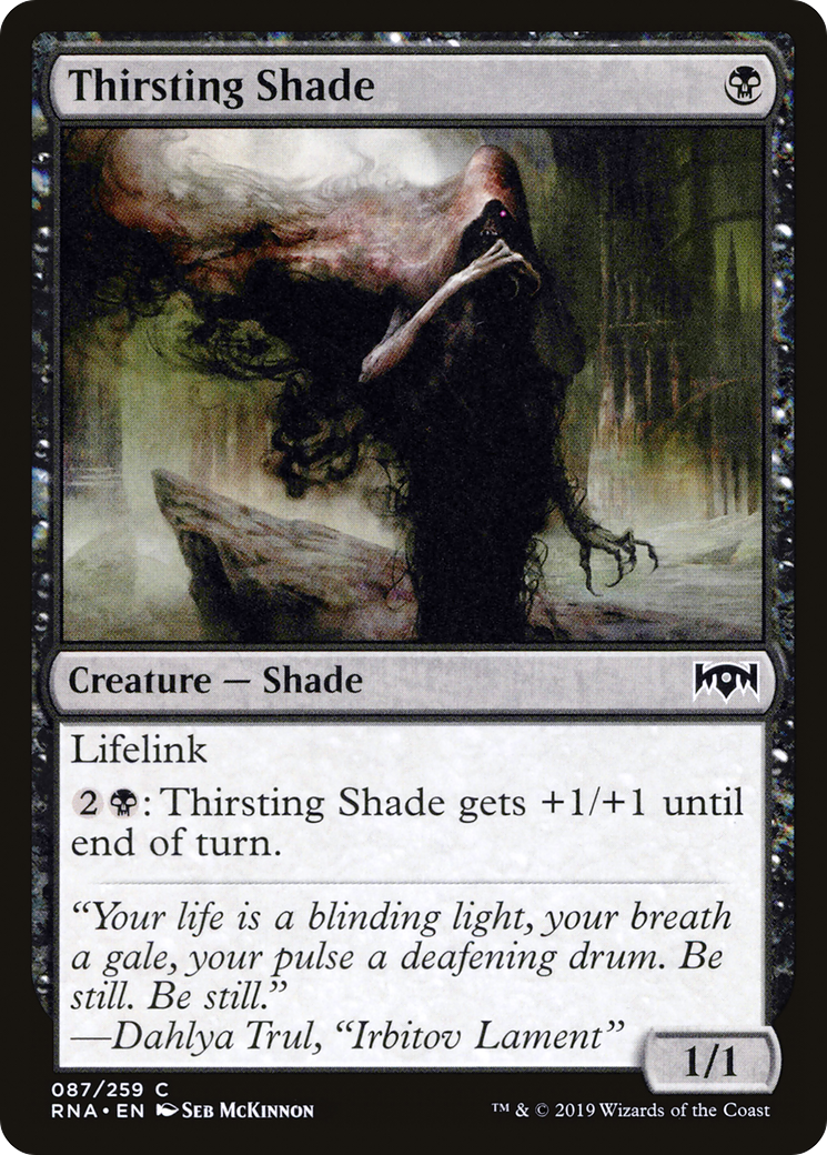 Thirsting Shade (RNA-087) - Ravnica Allegiance Foil