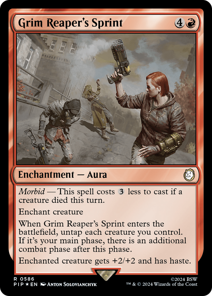 Grim Reaper's Sprint (Surge Foil) (PIP-586) - Fallout Foil