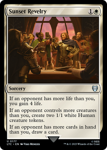 Sunset Revelry⁣ - Commander: The Lord of the Rings: Tales of Middle-earth⁣ (Uncommon)⁣ [177]