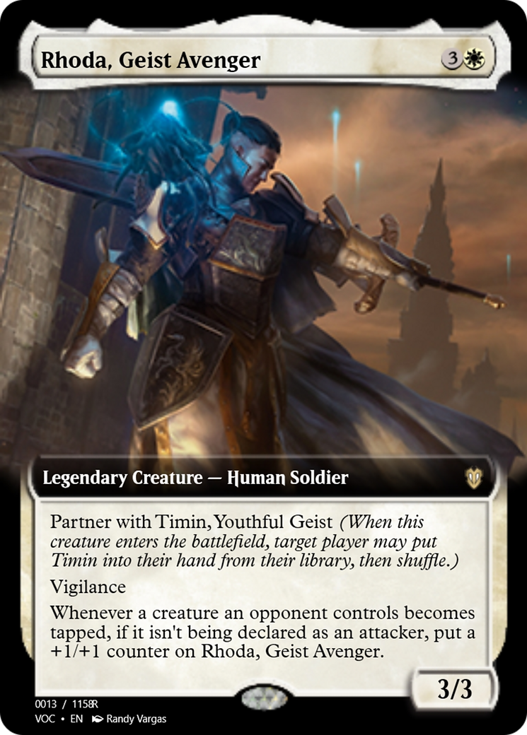 Rhoda, Geist Avenger (PRM-95265) - Magic Online Promos