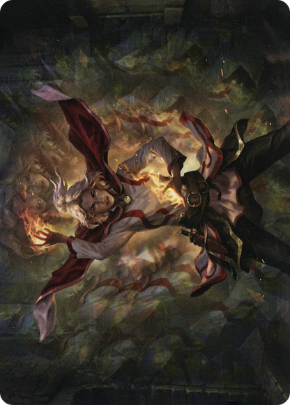 Delina, Wild Mage // Delina, Wild Mage (AAFR-031) - Adventures in the Forgotten Realms Art Series (Borderless) Foil