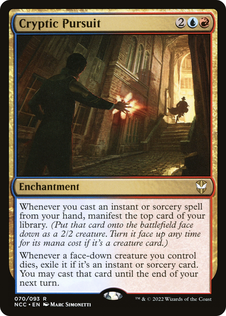 Cryptic Pursuit⁣ - Commander: Streets of New Capenna⁣ (Rare)⁣ [70]