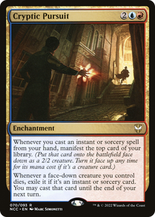 Cryptic Pursuit⁣ - Commander: Streets of New Capenna⁣ (Rare)⁣ [70]