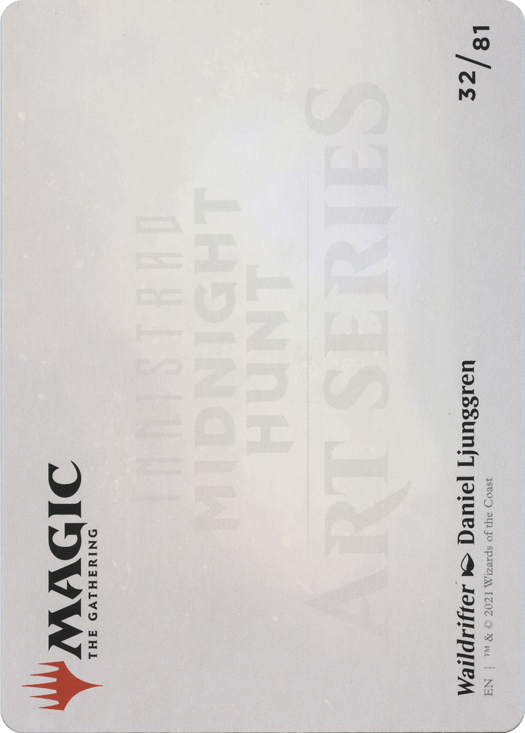 Waildrifter // Waildrifter (AMID-032) - Midnight Hunt Art Series (Borderless) Foil