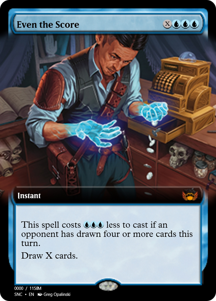 Even the Score (PRM-99765) - Magic Online Promos Foil