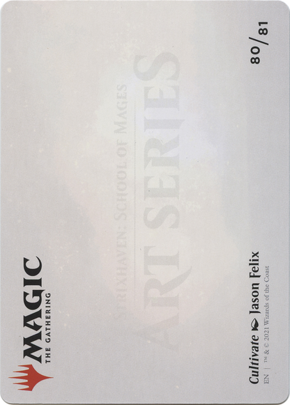 Cultivate // Cultivate (ASTX-080) - Strixhaven Art Series (Borderless)