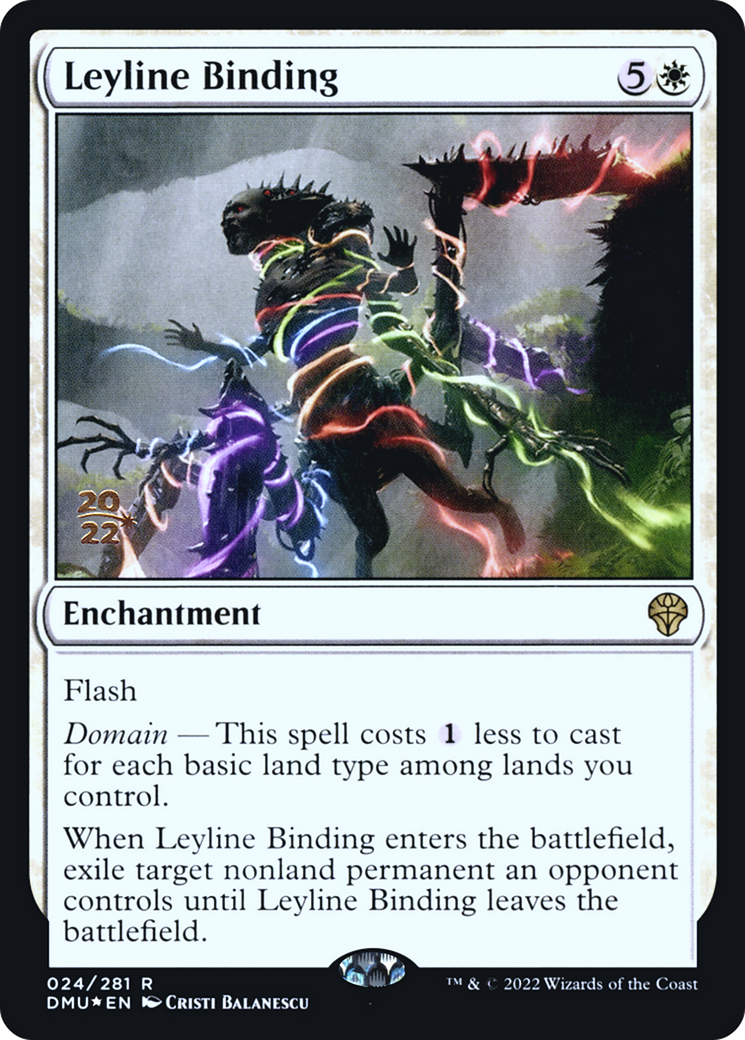 Leyline Binding (PRE-24S) - Dominaria United Promos Foil