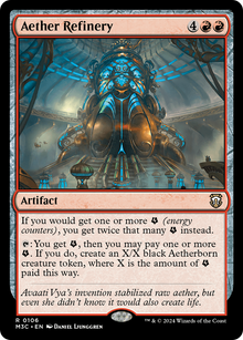 Aether Refinery⁣ - Commander: Modern Horizons 3⁣ (Rare)⁣ [106]