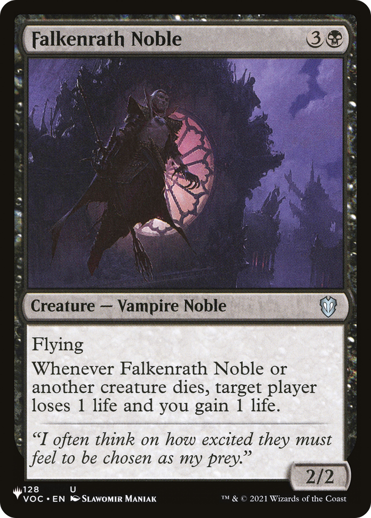 Falkenrath Noble (LIST-VOC-128) - The List