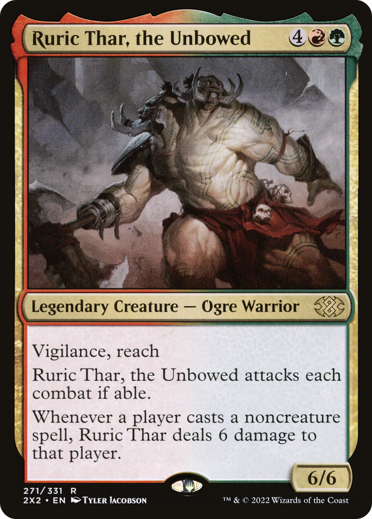 Ruric Thar, the Unbowed⁣ - Double Masters 2022⁣ (Rare)⁣ [271]